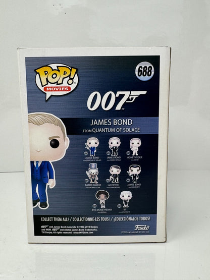 Funko Pop! Movies 007 #688 James Bond from Quantum of Solace Vinyl Figure