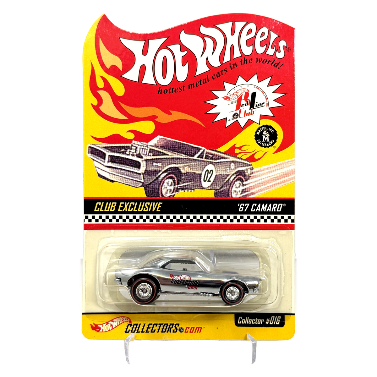 Hot Wheels RLC Red Line Club 1967 Camaro Club Exclusive Collector 016 1:64 Diecast