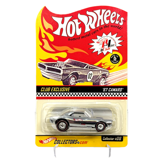 Hot Wheels RLC Red Line Club 1967 Camaro Club Exclusive Collector 016 1:64 Diecast
