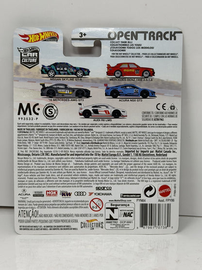 Hot Wheels Premium Open Track Audi R8 LMS 1:64 Diecast