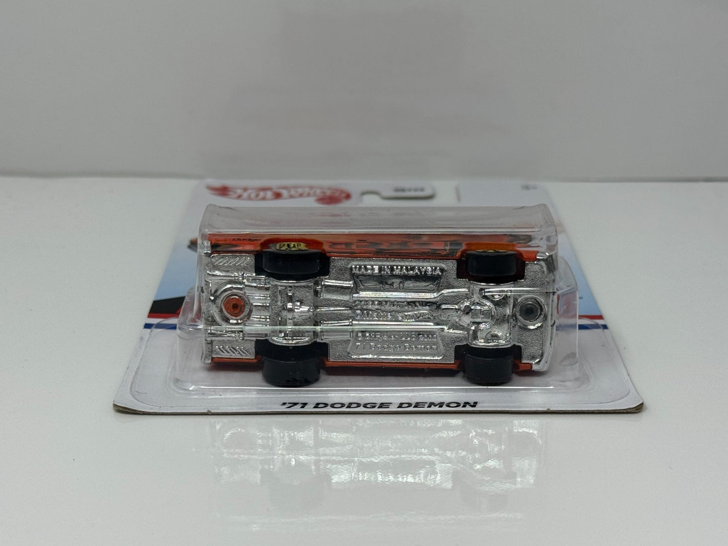 Hot Wheels Flying Customs 1971 Dodge Demon 1:64 Diecast Orange