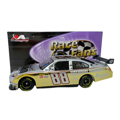 Motorsports Authentics Nascar #88 Dale Earnhardt Jr. Gold Chrome 1:24 Diecast