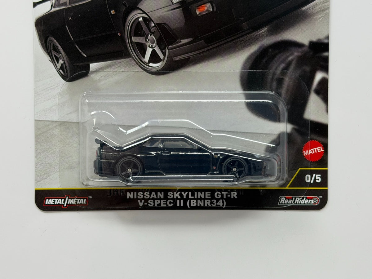 Hot Wheels Premium Timeless Icons Nissan Skyline GT-R V-Spec CHASE 1:64 Diecast