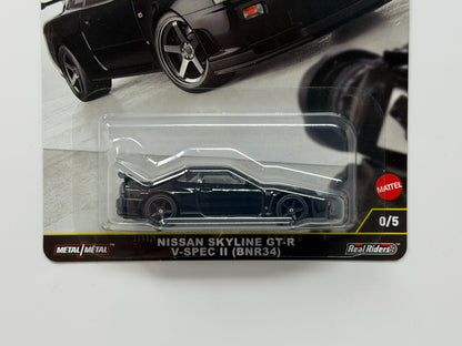 Hot Wheels Premium Timeless Icons Nissan Skyline GT-R V-Spec CHASE 1:64 Diecast