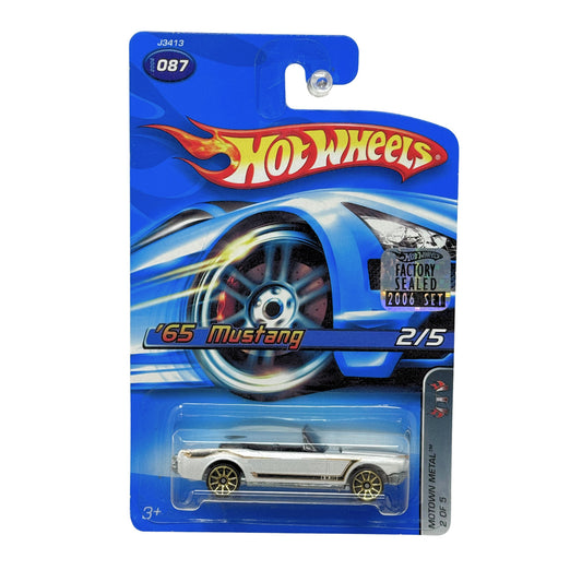 Hot Wheels Motown Metal 1965 Ford Mustang 1:64 Diecast Factory Sealed