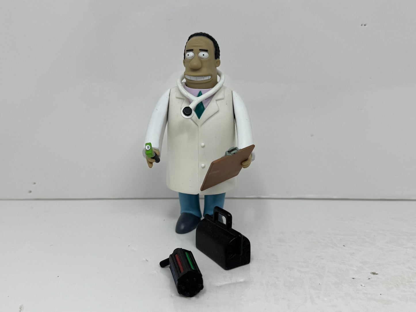 Simpsons World of Springfield Hospital Doctor Set Playmates Diorama