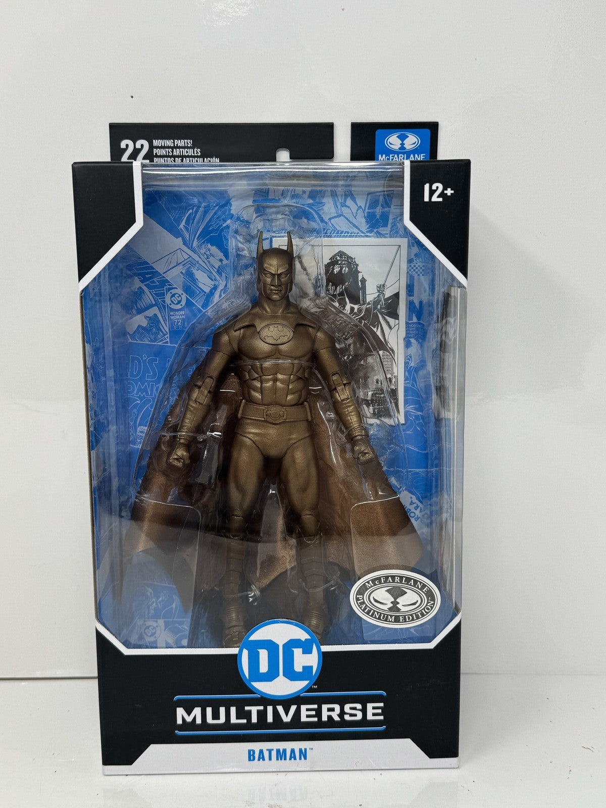McFarlane DC Multiverse Batman Batman 1989 Bronze Platinum Edition Action Figure