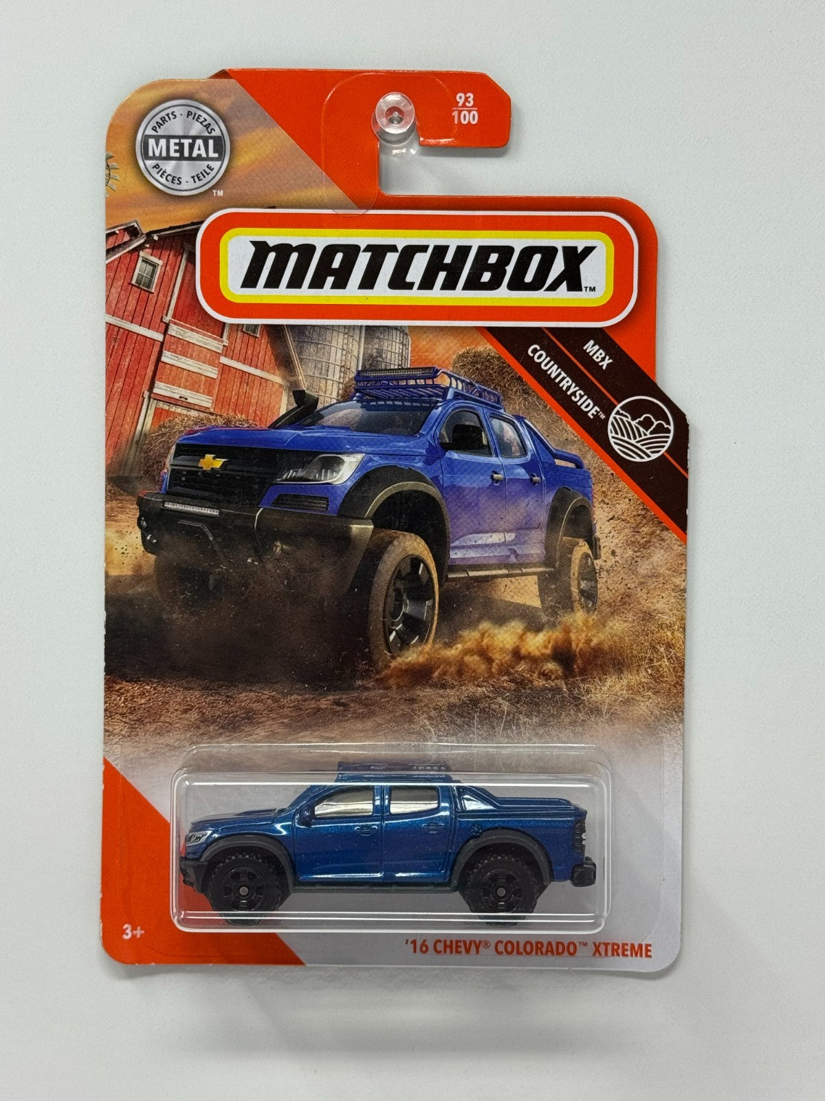 Matchbox MBX Countryside 2016 Chevy Colorado Xtreme 1:64 Diecast