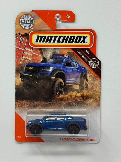 Matchbox MBX Countryside 2016 Chevy Colorado Xtreme 1:64 Diecast