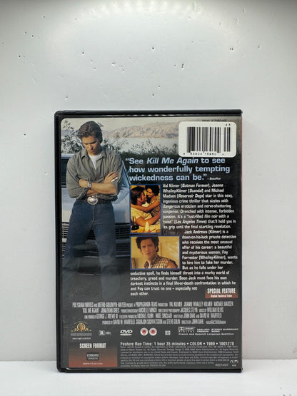 Kill Me Again (DVD) Val Kilmer Thriller