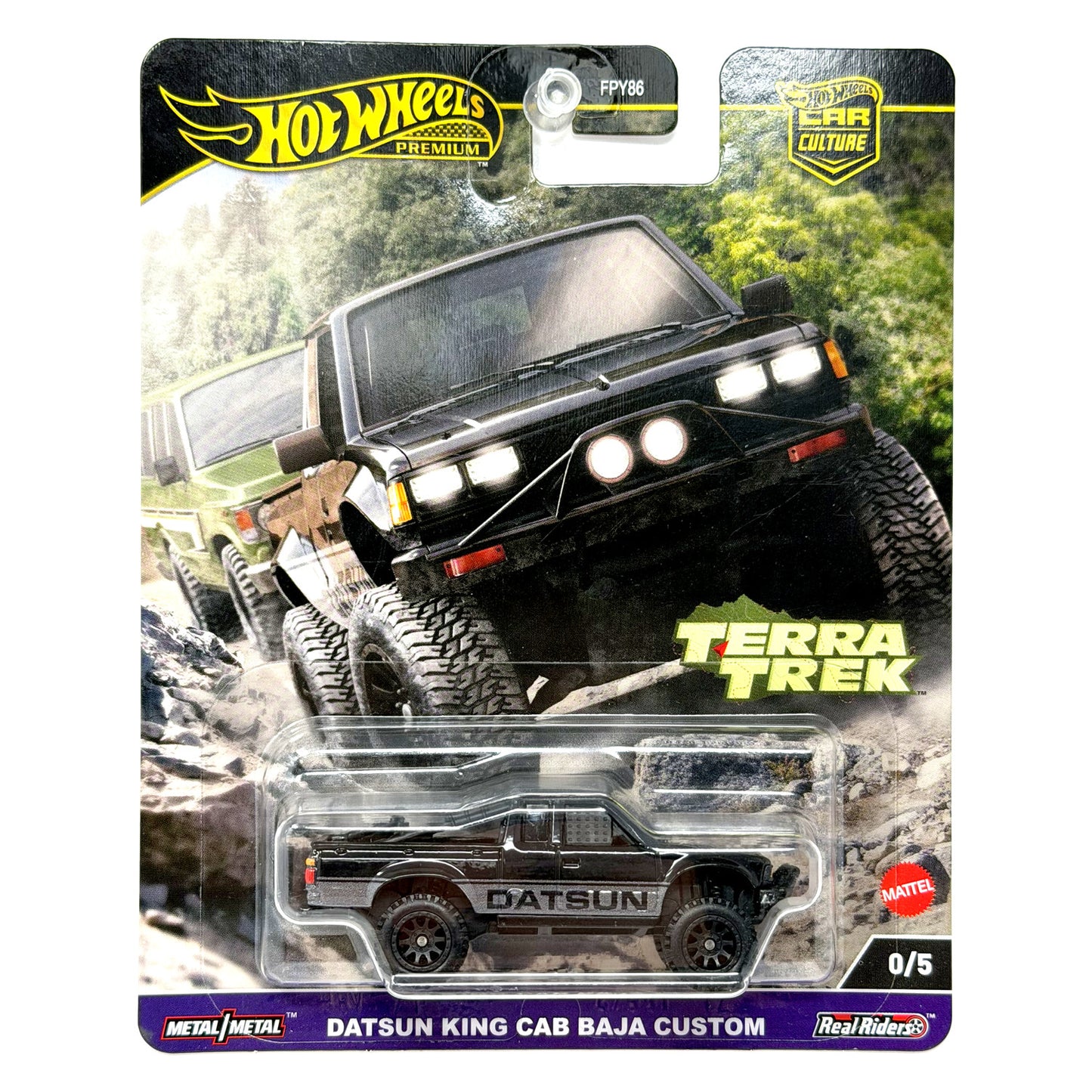 Hot Wheels Premium Terra Trek Datsun King Cab Baja Custom CHASE 0/5 1:64 Diecast