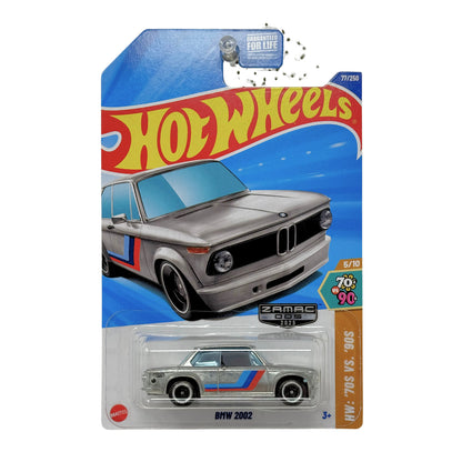 Hot Wheels HW 70s vs 90s BMW 2002 ZAMAC 1:64 Diecast