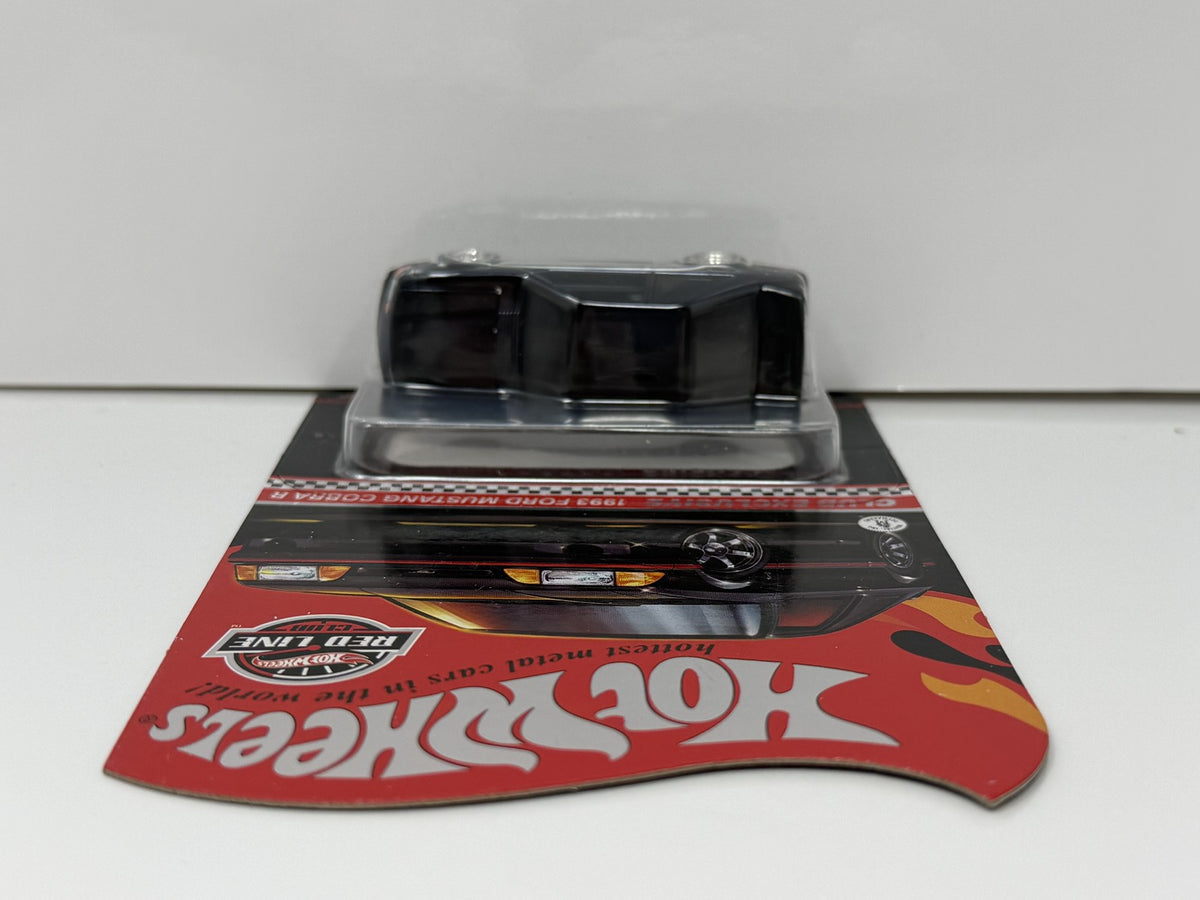 Hot Wheels RLC Red Line Club Car 1993 Ford Mustang Cobra R 1:64 Diecast Black