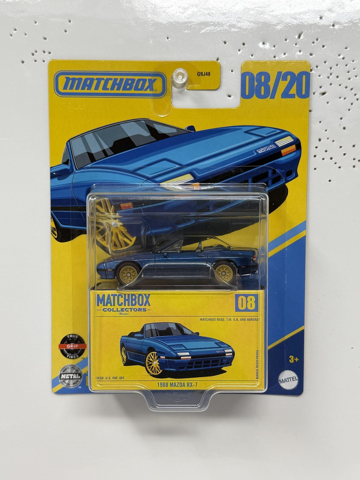 Matchbox Collectors 1988 Mazda RX-7 1:64 Diecast