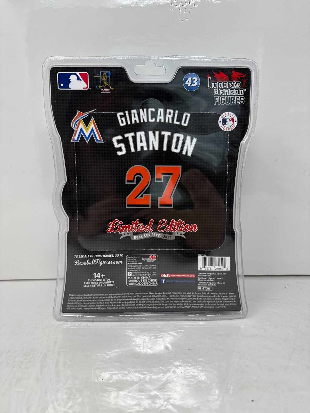 Imports Dragon MLB Giancarlo Stanton Florida Marlins Limited Edition Figure