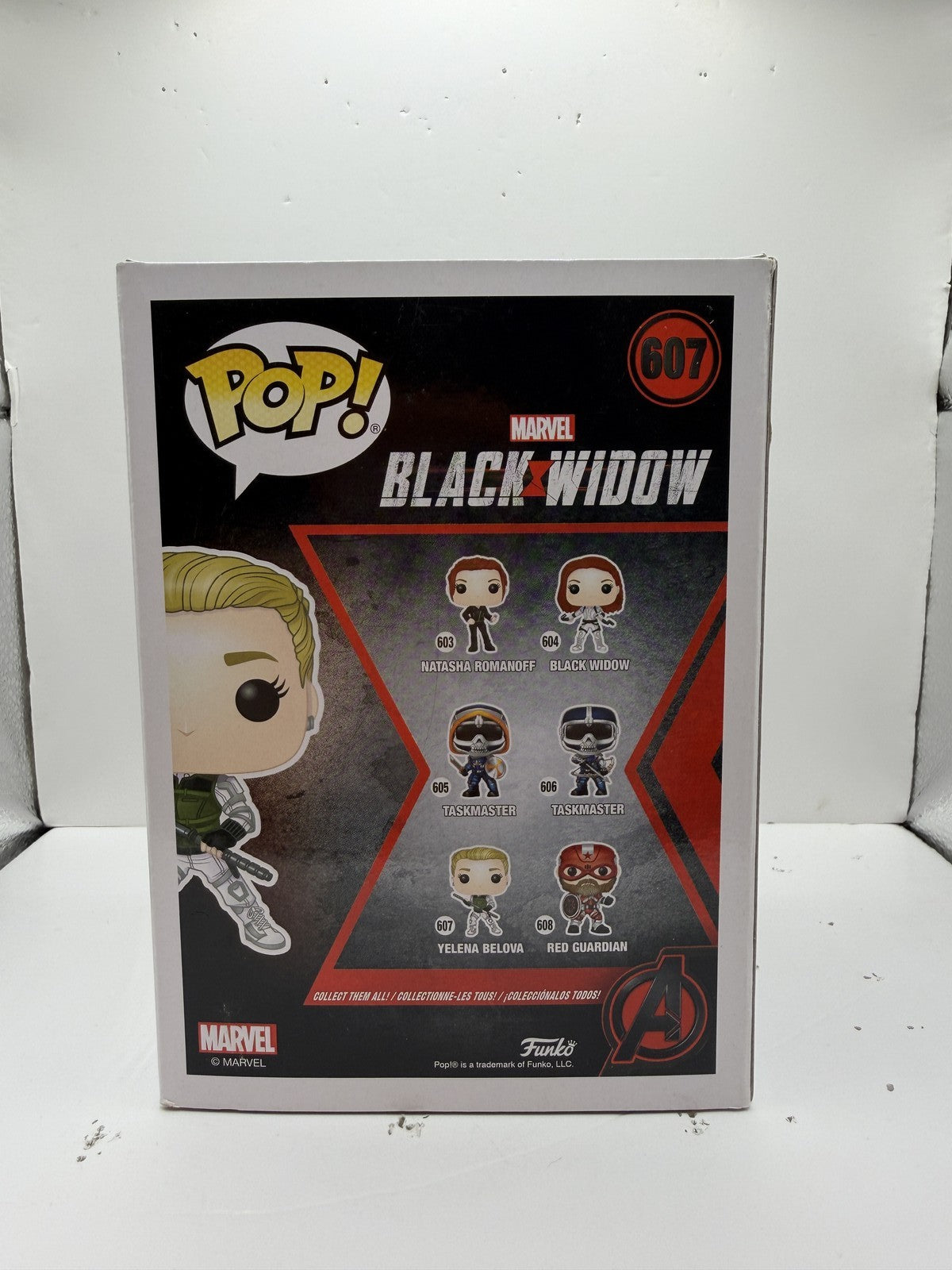 Funko Pop! Marvel Black Widow #607 Yelena Belova Bobblehead