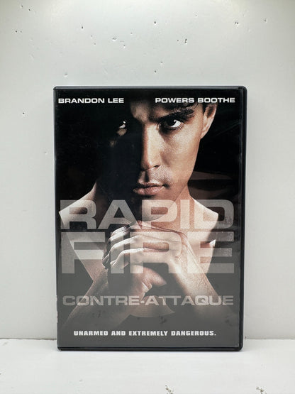 Rapid Fire (DVD) Brandon Lee Action RARE OOP
