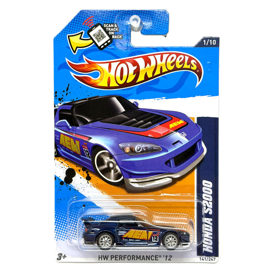 Hot Wheels Super Treasure Hunt Honda S2000 HW Performance 1:64 Diecast Blue STH