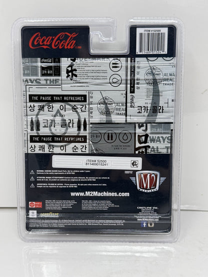 M2 Machines Coca-Cola 1953 Volkswagen Beetle Deluxe USA Model 1:64 Diecast