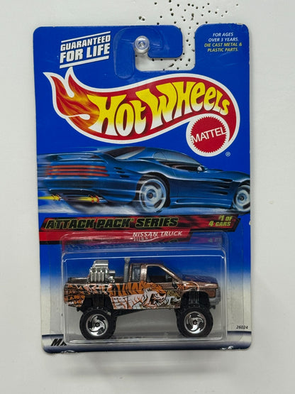 Hot Wheels Attack Pack Series Nissan Truck 1:64 Diecast