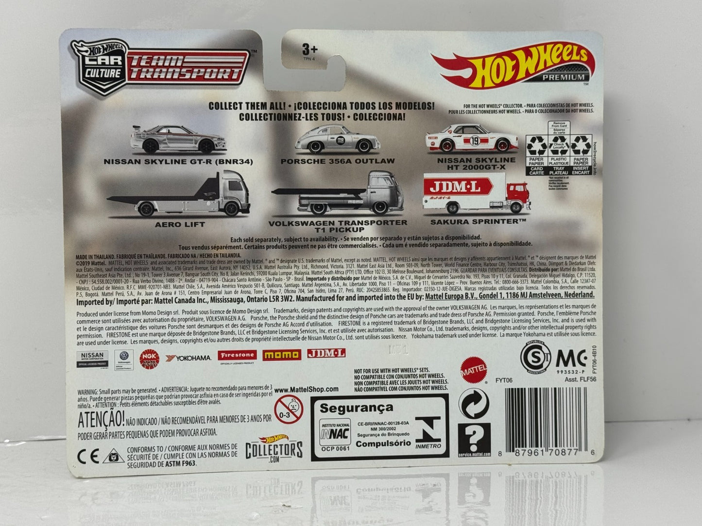 Hot Wheels Premium Team Transport #13 Porsche 356A Outlaw & Hauler 1:64 Diecast