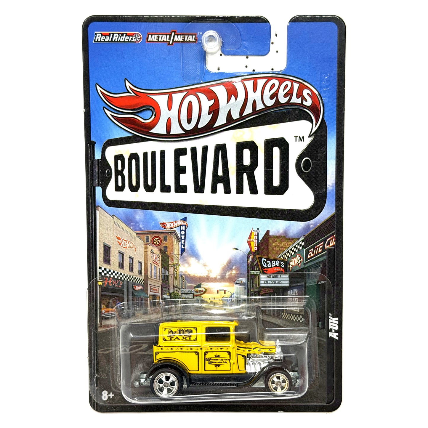 Hot Wheels Boulevard A-OK 1:64 Diecast Real Riders