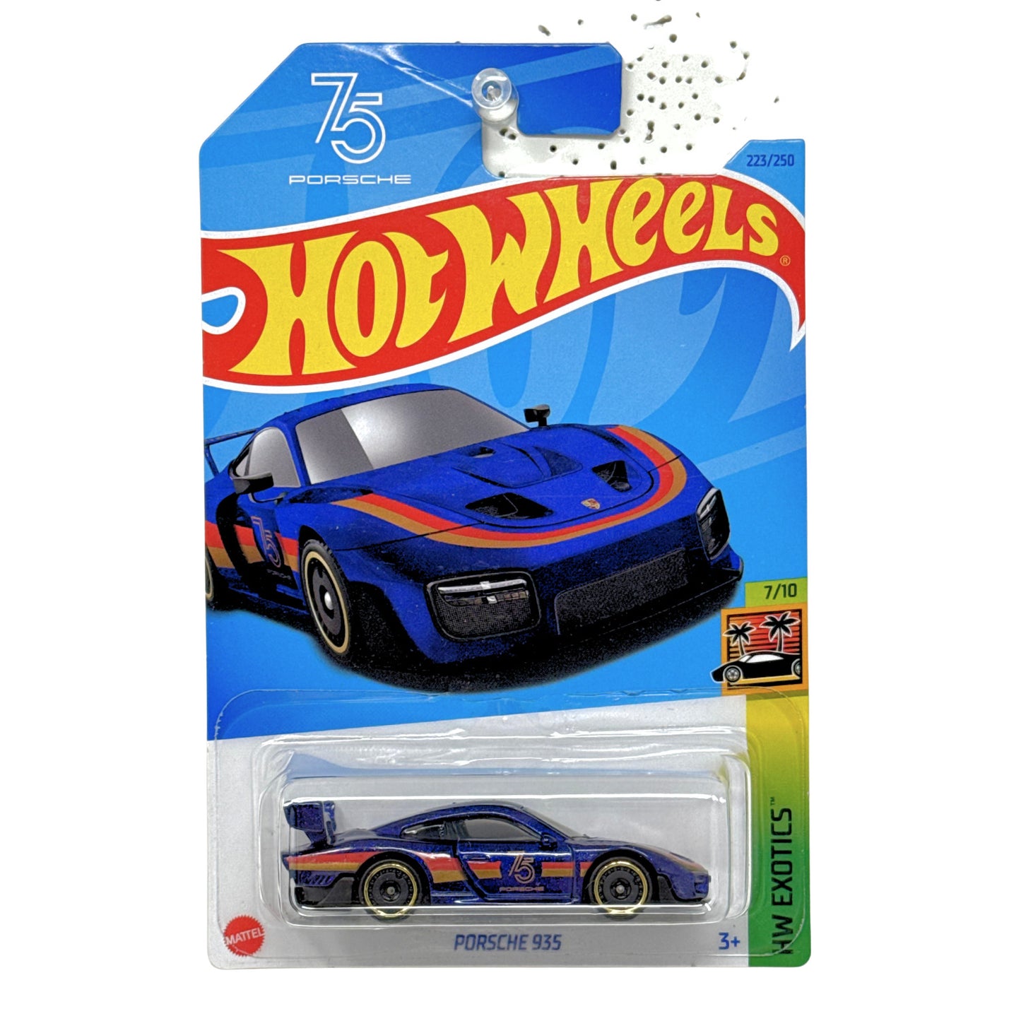 Hot Wheels Exotics Porsche 935 1:64 Diecast Blue