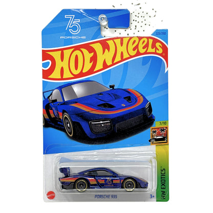 Hot Wheels Exotics Porsche 935 1:64 Diecast Blue