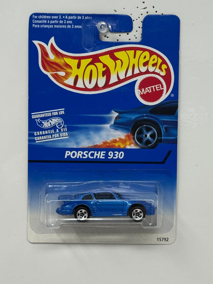 Hot Wheels Porsche 930 1:64 Diecast Blue
