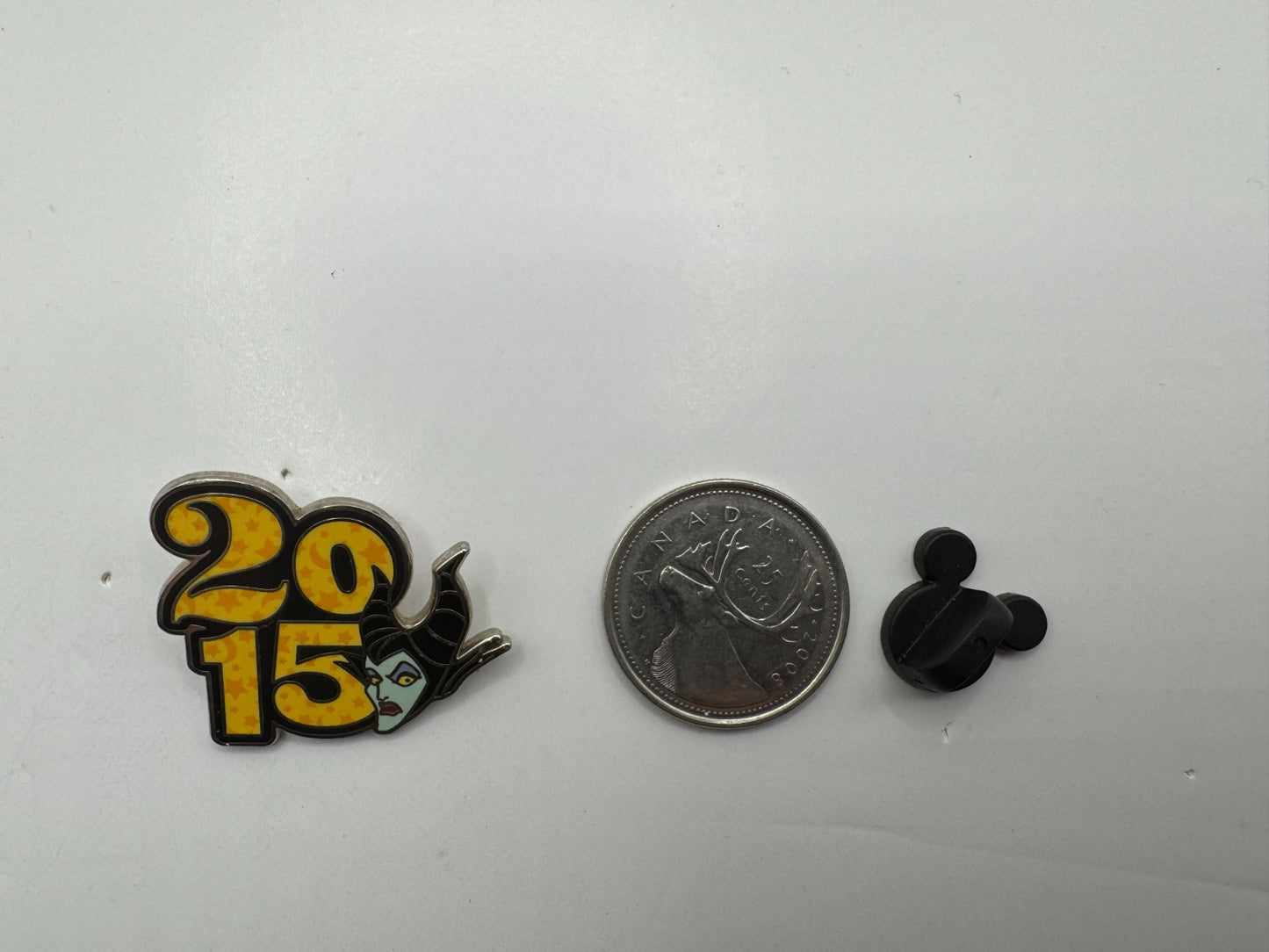 Disney Parks 2015 Dated Booster Maleficent Trading Pin DC2S12