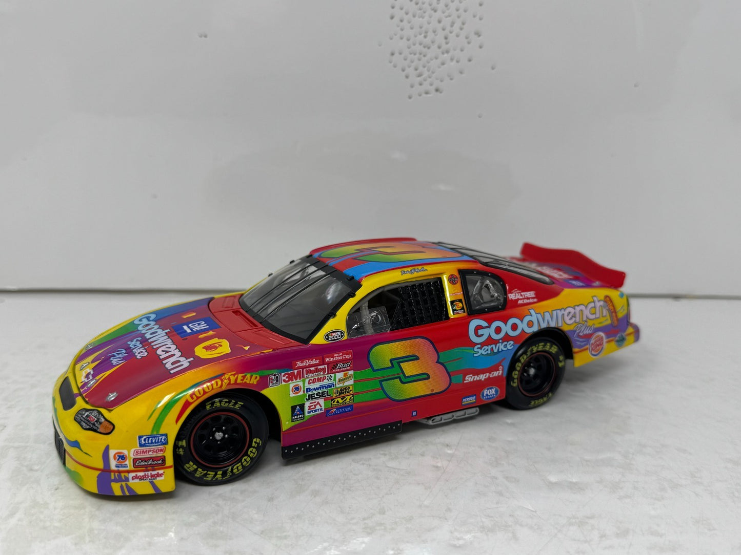 Action Nascar #3 Dale Earnhardt GM Goodwrench Peter Max Monte Carlo 1:24 Diecast