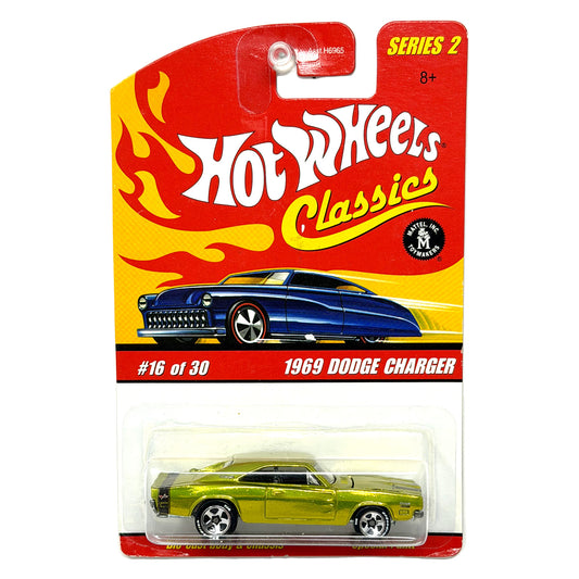 Hot Wheels Classics Series 2 1969 Dodge Charger 1:64 Diecast Antifreeze