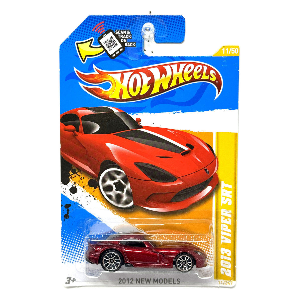 Hot Wheels New Models 2013 SRT Viper 1:64 Diecast Red