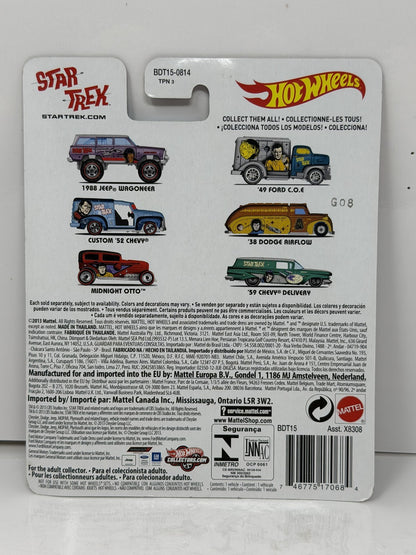 Hot Wheels Star Trek 1988 Jeep Wagoneer 1:64 Diecast Real Riders