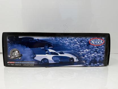 Action NHRA Ashley Force Castrol 2010 Ford Mustang Color Chrome 1:24 Diecast