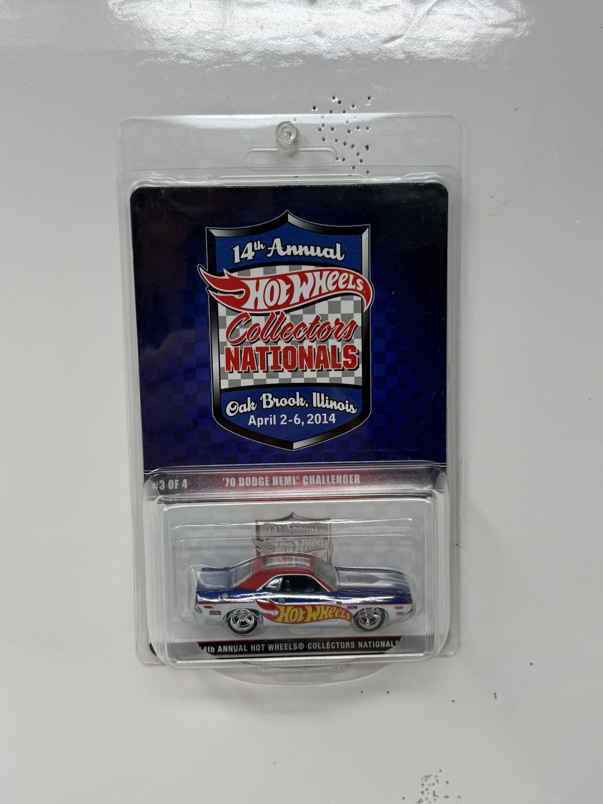 Hot Wheels 2014 Collectors Nationals 1970 Dodge Hemi Challenger 1:64 Diecast