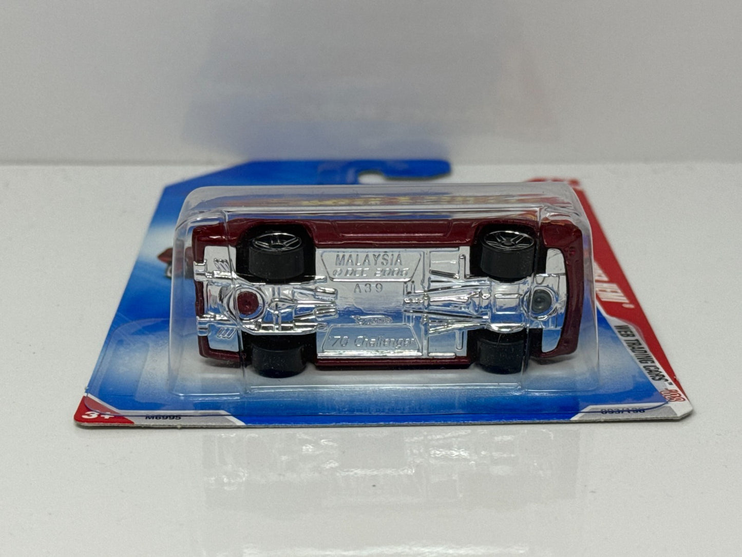 Hot Wheels Web Trading Cards 1970 Dodge Challenger HEMI 164 Diecast Factory Seal