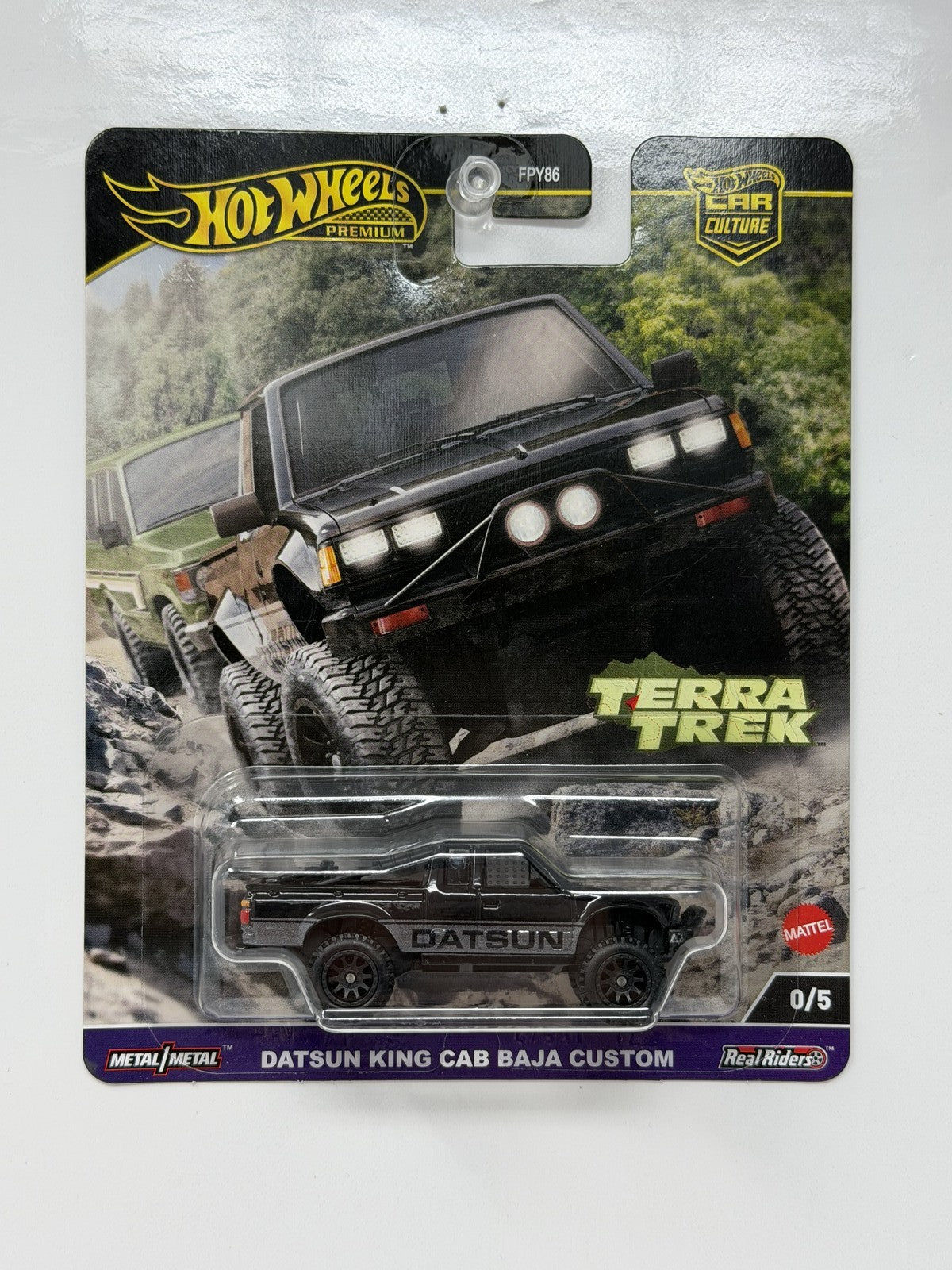 Hot Wheels Premium Terra Trek Datsun King Cab Baja Custom CHASE 0/5 1:64 Diecast