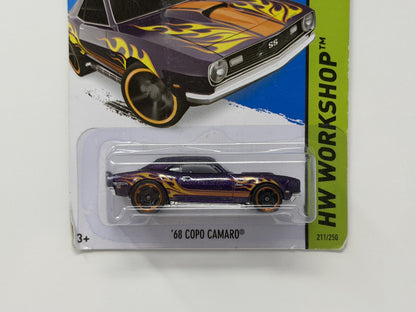 Hot Wheels HW Workshop 1968 COPO Camaro 1:64 Diecast Purple