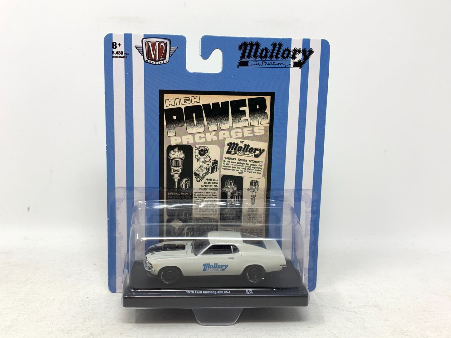 M2 Machines Mallory 1970 Ford Mustang 428 SCJ 1:64 Diecast