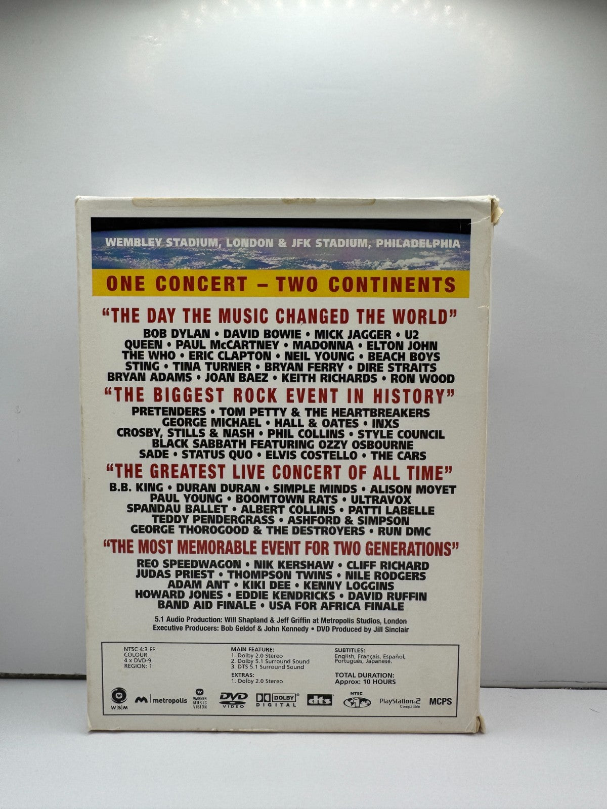 Live Aid July 13 1985 (DVD) Music Concert