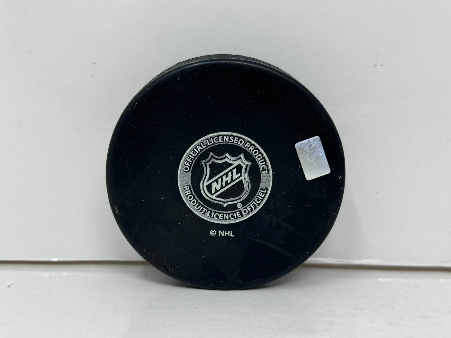 James Reimer Toronto Maple Leafs Signed NHL Autograph Puck Silver Auto