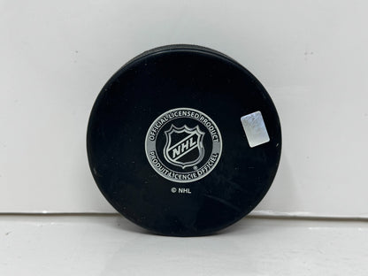 James Reimer Toronto Maple Leafs Signed NHL Autograph Puck Silver Auto