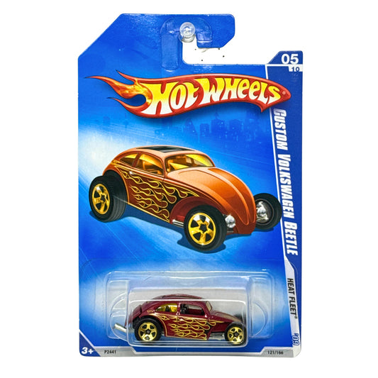 Hot Wheels Heat Fleet Custom Volkswagen Beetle 1:64 Diecast