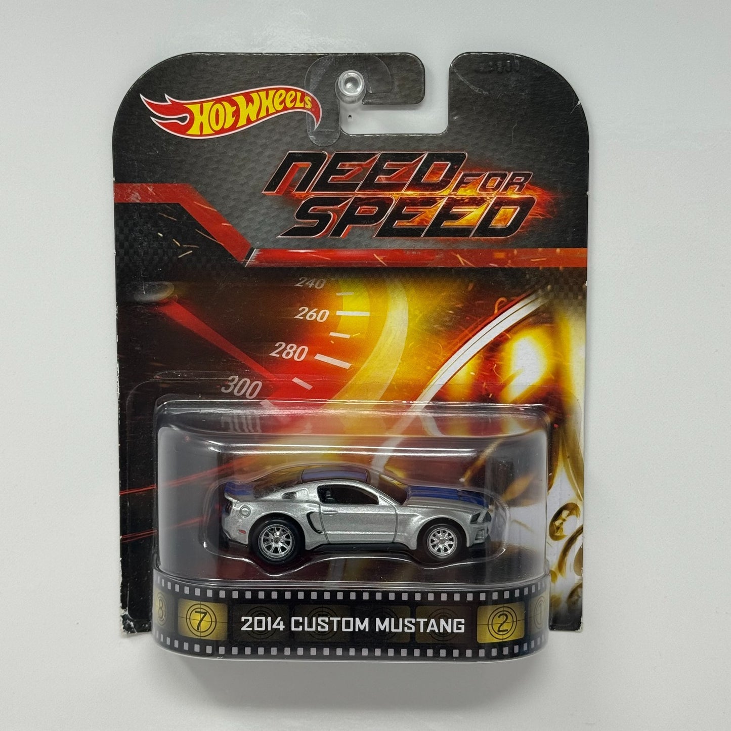 Hot Wheels Retro Entertainment Need For Speed Ford Custom Mustang 1:64 Diecast