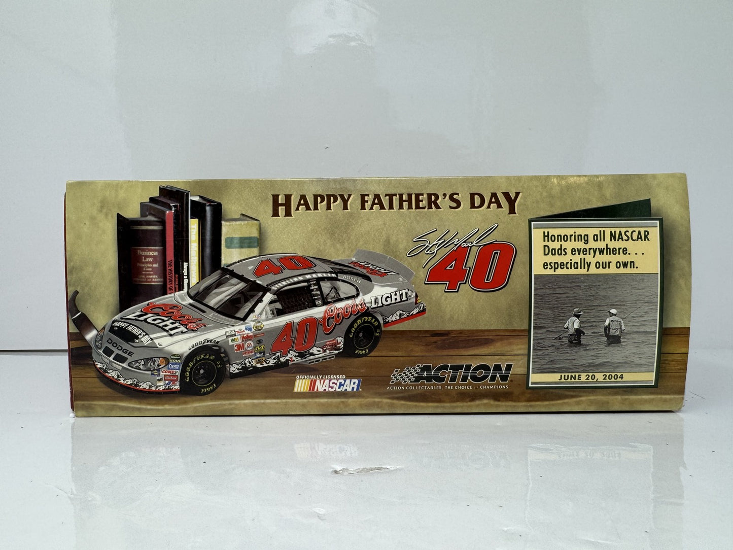 Action Nascar Sterling Marlin #40 Coors Father's Day 2004 Intrepid 1:24 Diecast