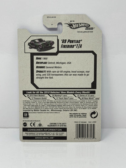 Hot Wheels Muscle Mania 1969 Pontiac Firebird TA 1:64 Diecast Factory Sealed