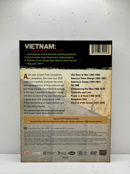 Vietnam A Television History (DVD) Documentary