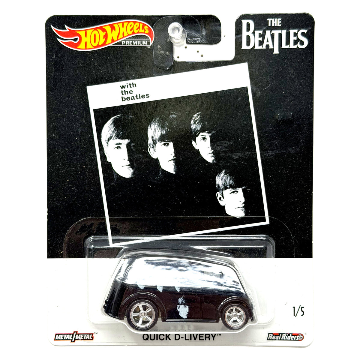 Hot Wheels Premium Beatles With The Beatles Quick D-Livery 1:64 Diecast