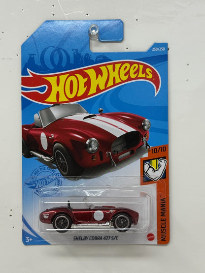 Hot Wheels Super Treasure Hunt Shelby Cobra 427 SC Muscle Mania 1:64 Diecast